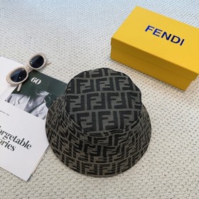 好芬迪FENDI 經典老花漁夫帽 簡約大方 超級無敵好看的帽子