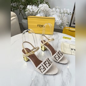 Fendi涼鞋 尺碼：35-40(41、42、43定做) 真皮底 6CM