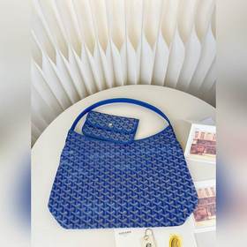 戈雅 Goyard Bohème Hobo~藍色 松弛感的盡頭是戈雅HOBO！簡