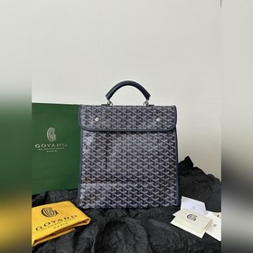 Goyard saint-leger雙肩包深藍色 他們家這隻雙肩是我見過所有的款