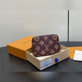 [台灣版]M27723啡色 單拉鍊零錢包 Zippy Coin Purse 零錢
