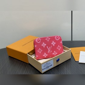 [台灣版]M27724玫紅 單拉鍊零錢包 Zippy Coin Purse 零錢