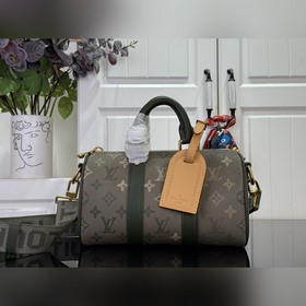 頂級原單[KEEPALL BANDOULIÈRE 25 手袋] m26930 軍