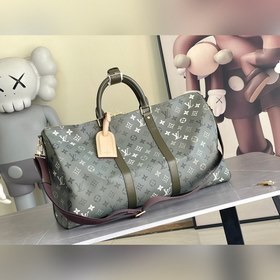 原單  26959 M41416軍綠彩花 LU KEEPALL 50CM 旅行