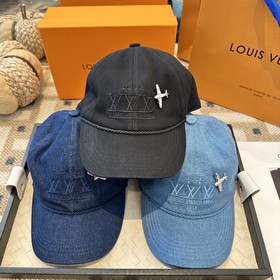 路易威登棒球帽 LouisVuitton 新款LV棒球帽，重工打造 高端大氣，百