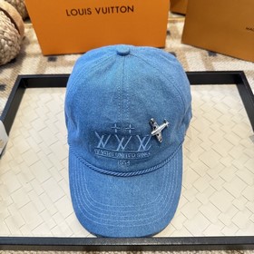 路易威登棒球帽 LouisVuitton 新款LV棒球帽，重工打造 高端大氣，百