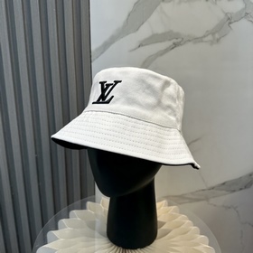 lv 路易威登很火的一款雙面佩戴漁夫帽 簡約大氣 高逼格好物~格調有個性 LOG