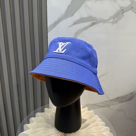 lv 路易威登很火的一款雙面佩戴漁夫帽 簡約大氣 高逼格好物~格調有個性 LOG
