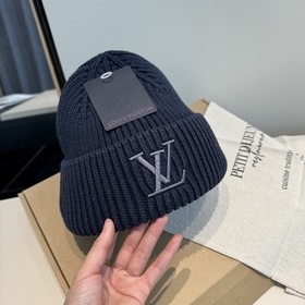 路易威登棒球帽 LouisVuitton 新款LV毛線帽，重工打造 高端大氣，百