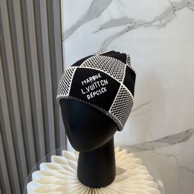 [lv 路易威登]2026新款大牌刺繡針織毛線帽，男女款~時尚簡約#保暖款