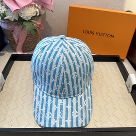 路易威登棒球帽 LouisVuitton 新款LV棒球帽，重工打造 高端大氣，百
