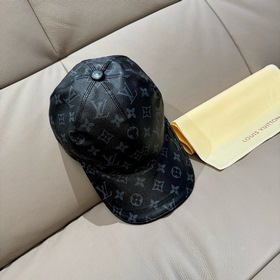 配包裝布袋，LV路易威登經典原單棒球帽，經典老花，1：1開模訂制，原版專櫃PU皮