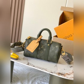 [特級MB163c芯片版原廠皮] 本款 Keepall Bandouliere