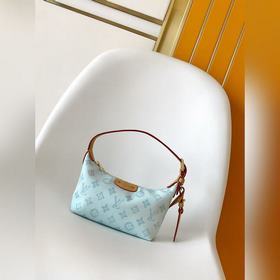 動态163 hills pochette 腋下手袋]m82949(藍色牛仔)18