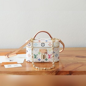[163C01動态芯片] 頂級原單、加強版 Vanity Pouch 手袋出自路