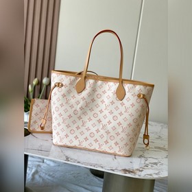 原單加強版+半鋼五金，M27521本款 Neverfull 中號手袋緻敬路易威登