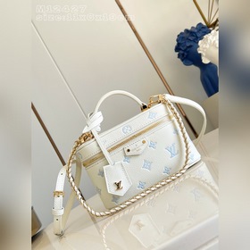 頂級原單[獨家實拍 M12427奶油絲藍]M27744 Vanity Chain