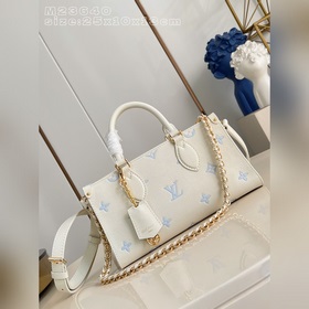 頂級原單[獨家實拍 M23640奶油印蘭 ]M27577 本款 OnTheGo