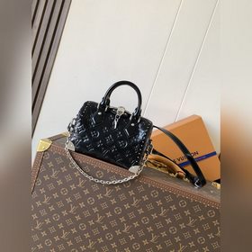 頂級原單，變碼芯片M27921黑色 這款 Speedy Trunk 20 手袋以