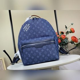 頂級原單複刻獨家實拍 [Discovery 小號雙肩包]M26942 藍花色 (