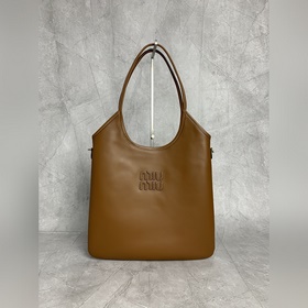 5BG231(焦糖) M家 新款hobo 托特腋下包！ MiuMiu秋冬系列限