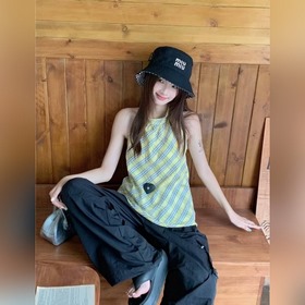 miumiu雙面漁夫帽 一比一開模定制，頭圍57cm男女通用