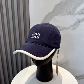 [Miumiu缪缪]新款訂單款刺繡棒球帽 大牌款超好搭配，趕緊入手！
