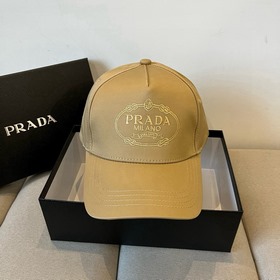 普拉達 PRADA 新品經典棒球帽 代購版本！時尚潮流，高端做工！非一般的品質，