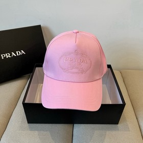 普拉達 PRADA 新品經典棒球帽 代購版本！時尚潮流，高端做工！非一般的品質，