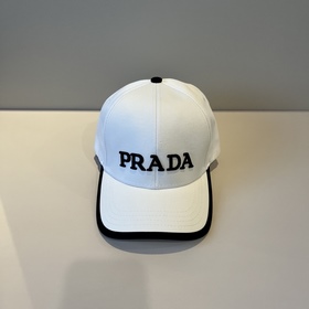 普拉達 PRADA 新品經典棒球帽 代購版本！時尚潮流，高端做工！非一般的品質，