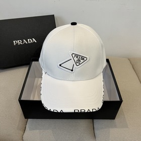 普拉達 PRADA 新品經典棒球帽 代購版本！時尚潮流，高端做工！非一般的品質，