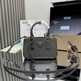 [頂級原單] 新款橫款mini殺手包 1BA916灰色 這款Galleria手袋