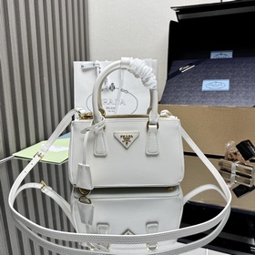 [頂級原單] 新款橫款mini殺手包 1BA916白色 這款Galleria手袋