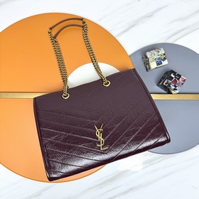 Niki大號購物袋 YSL，聖羅蘭 女士NIKI複古皮革托特包ysl包ysl N
