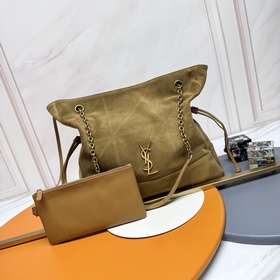 金葉色，古金 原廠皮+精品專供 YSL 新款Jamie 4.3 large po