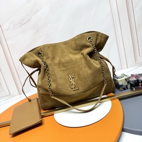 棕色，古金 原廠皮+精品專供 YSL 新款Jamie 4.3 large poc