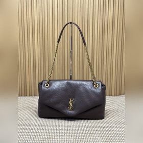 YSL 新款 Calypso 自帶紋理 高級奢華感，柔軟蓬松的羊皮，大容量的空間