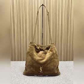 焦糖色 YSL jamie新款 慵懶松弛感拉滿，精緻的YSL logo 超高工藝