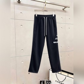 巴黎世家 2026春季新款長褲休閑褲 官網同步發售。品牌經典LOGO休閑褲 ，定