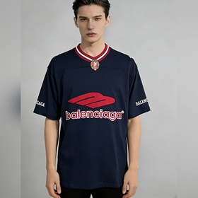 Balenciaga 2026ss春季新款發布 巴黎世家圓領短袖T恤，純棉短袖，