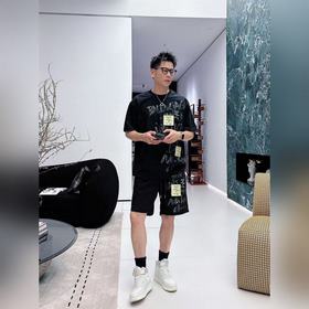 巴黎世家* 26ss 春夏 短袖套裝 (可分開) 微寬松版型 品牌經典LOGO