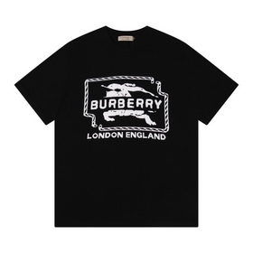 BURBERRY 巴寶莉戰馬 針織羊毛圓領毛衣 顔色：黑色 白色 碼數： M L