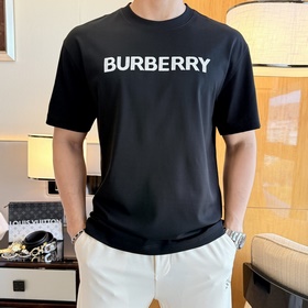 BURBERRY 巴寶莉 - 2026馬年春夏新款男士闊版短袖T恤，都市休閑風