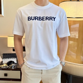 BURBERRY 巴寶莉 - 2026馬年春夏新款男士闊版短袖T恤，都市休閑風