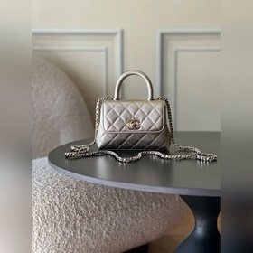 CHANEL新品26C COCOHANDLE mini 手提COCO 金色 專櫃