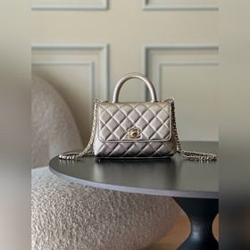 CHANEL新品26c COCOHANDLE 小號手提COCO 金色 專櫃貨售