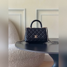 CHANEL新品26c COCOHANDLE 小號手提COCO 黑色 專櫃貨售