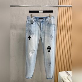 克羅心# 26春夏原單男士時裝休閑丹甯牛仔褲 香港洋行渠道貨，高端日本代工出品