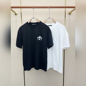 Chrome hearts克羅心 砸鍋賣鐵都要上的新款新款原單男士休閑短袖 高端