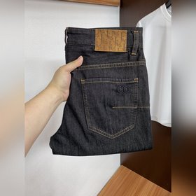 迪奧 高端定制、2026早春最新款牛仔褲 櫃台同步發售 原版定制複刻 客供五金輔